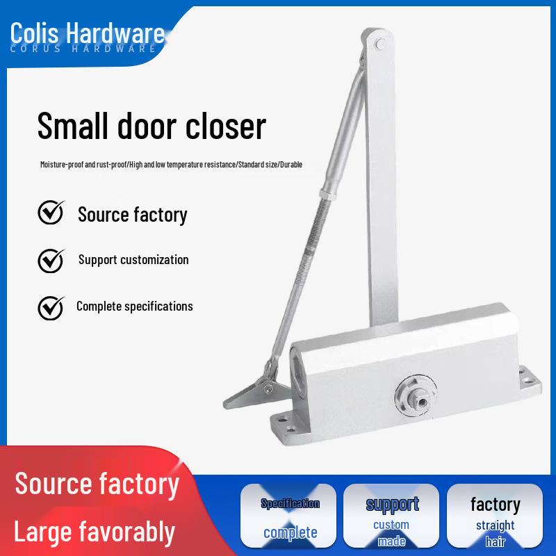 Fireproof Aluminum Automatic Door Closer for Home Safety