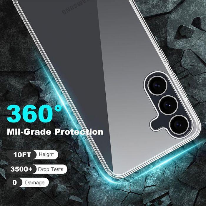 Coque de Protection - BOOLING - pour Samsung Galaxy S25 FE - Silicone Transparent - Antichoc - Slim Léger