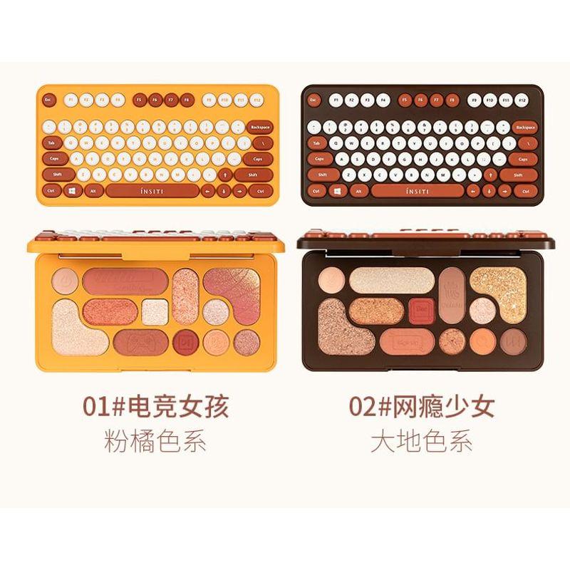 INSITI - Video Game Keyboard Eyeshadow Palette - 2 Types