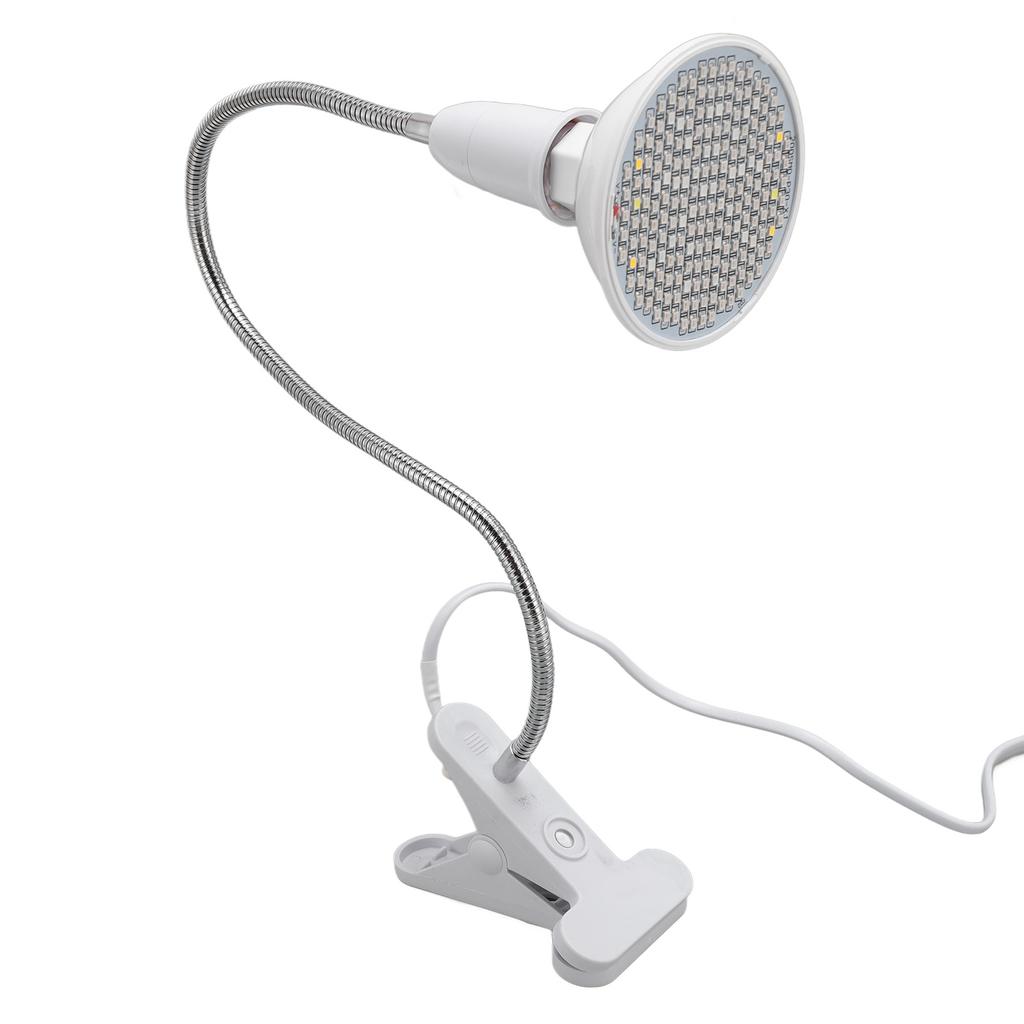 Grow Light LED Plant Light 8W Full Spectrum Desk Clip   Gooseneck E27 Socket Growing Lamp  for Indoor