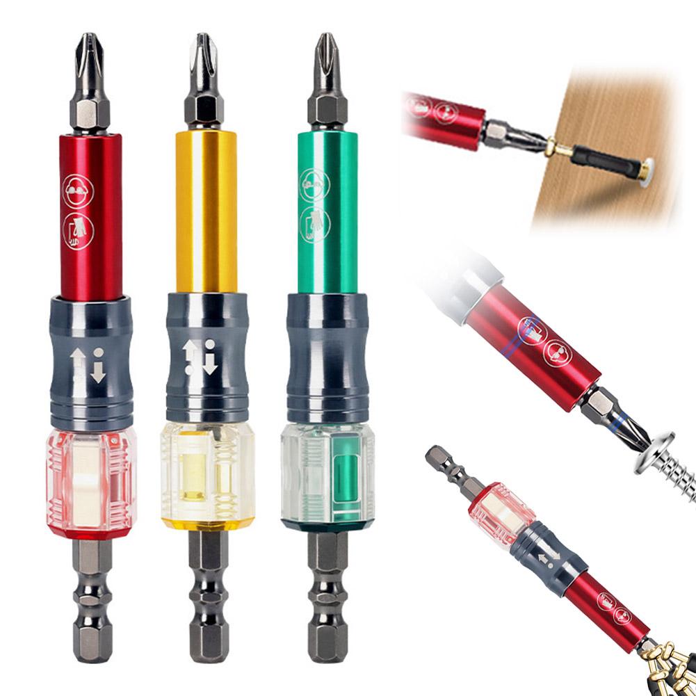 3-in-1 Stecknuss Starke magnetische Verbindungsstange Schraube Holzbearbeitung Multifunktionale Stecknuss Doppelt verwendbarer Schraubendreher