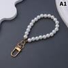 Simulation Pearl Keychains For Aorpods Bag Car Pendant Beaded Key Simple Decoration For Women Mobile Phone DIY Jewelry Decor