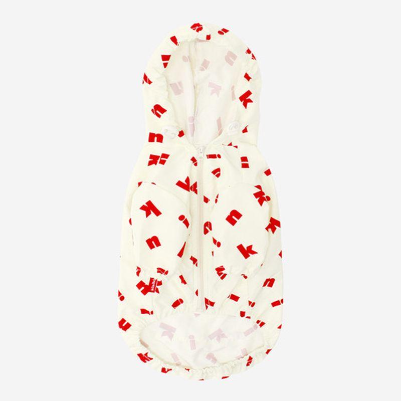 KINIKINI KINI LOGO WINDBREAK-IVORY (Windjacke)