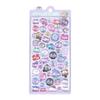 1pc/4pcs 3D Cartoon Crystal Embossed Stickers, Cute & Fun Planner-Style Stickers for DIY Phone Case Decoration,School Supplies