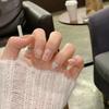 Frühling und Sommer Wind Tragen Nagel Reiner Wunsch Nagelpflaster Aufhellend Abnehmbares Nagelstück Langes und kurzes Nagelstück Fertigprodukt