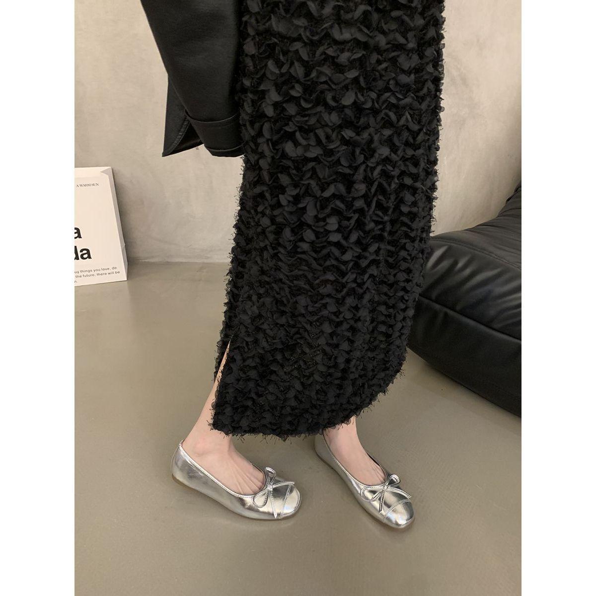 

Stepping on shit feeling thick-soled bag head sandals women s summer women s shoes national style shoes with skirts 2025 new thick heels high heels 42 срібний