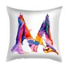Colorful Creative Letter Decorative Pillowcase Living Room Office Home Pillowcase Car Ornaments