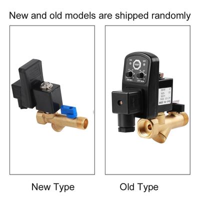 G1/2 DN15 Automatic Electronic Timed Drain Valve Air Compressor Condensate (AC110V)