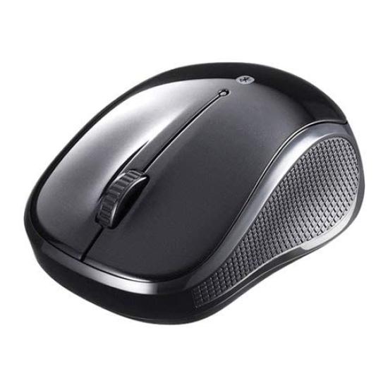 

Buffalo BSMBB100BK BT BlueLED Silent Black 3-Button Mouse, чорний