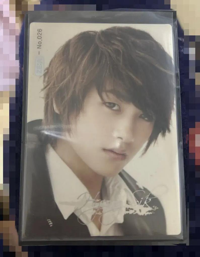 Park Hyung-sik merchandise is popping up from his time as a member of ZE:A. Used