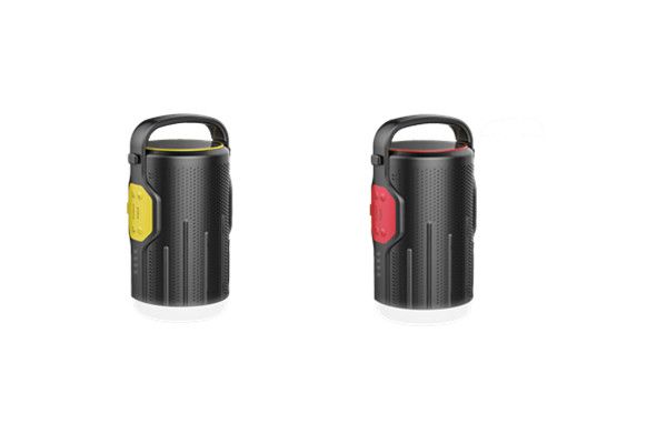 Camping Lantern Outdoor Lighting 10400 mAh Power Bank Bluetooth Speaker Yellow