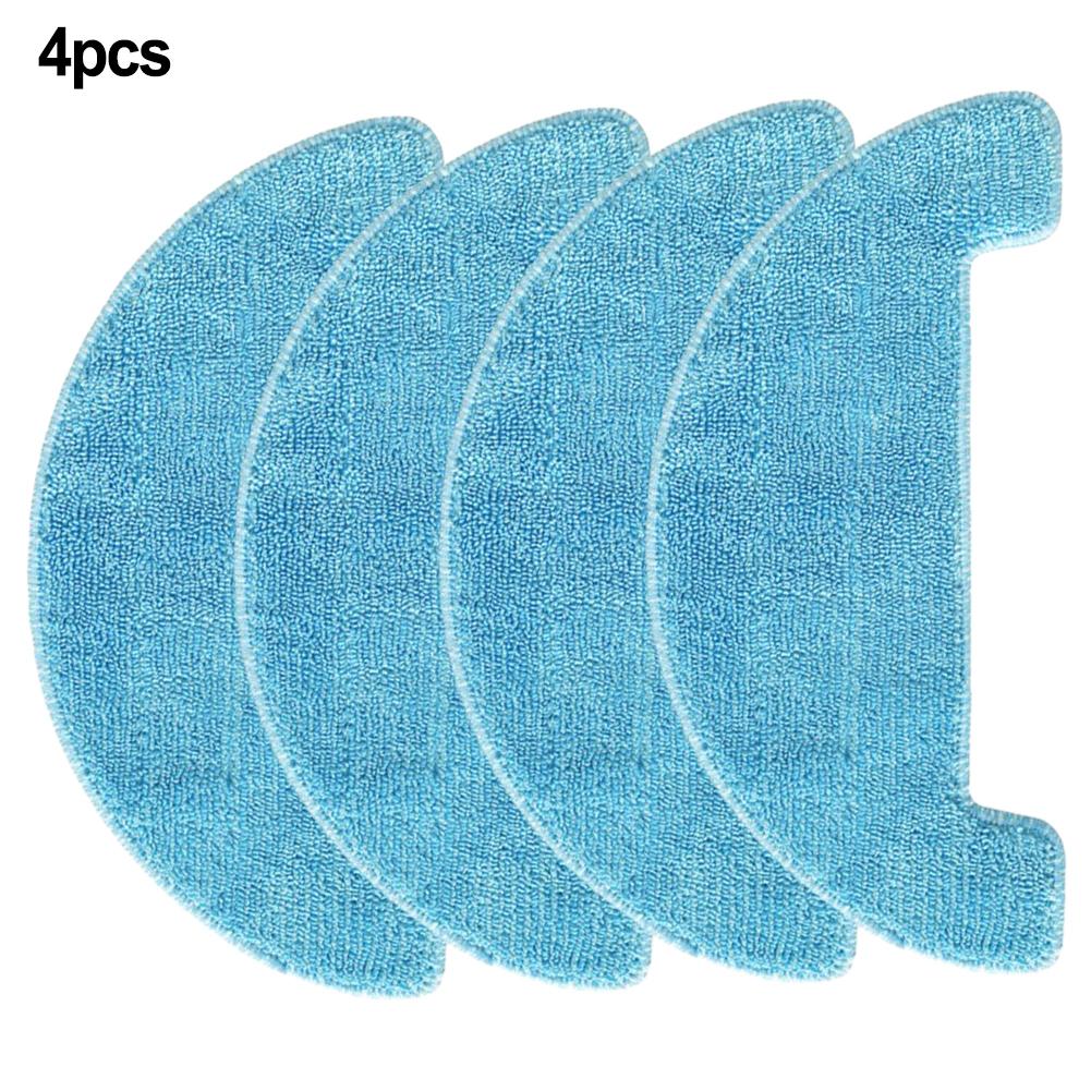 4 10 Pcs Cleaning Cloth Cleaning Tools E20 E30 Replacement Robotic Vacuum Cleaner E31 EC30MQ Microfiber Mop Pad