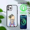 D-Charlie and Lola Cartoon Phone Case For iPhone 14,16,15,13,17,12,Plus,Pro,Max Magnetic For Magsafe Frosted Cover