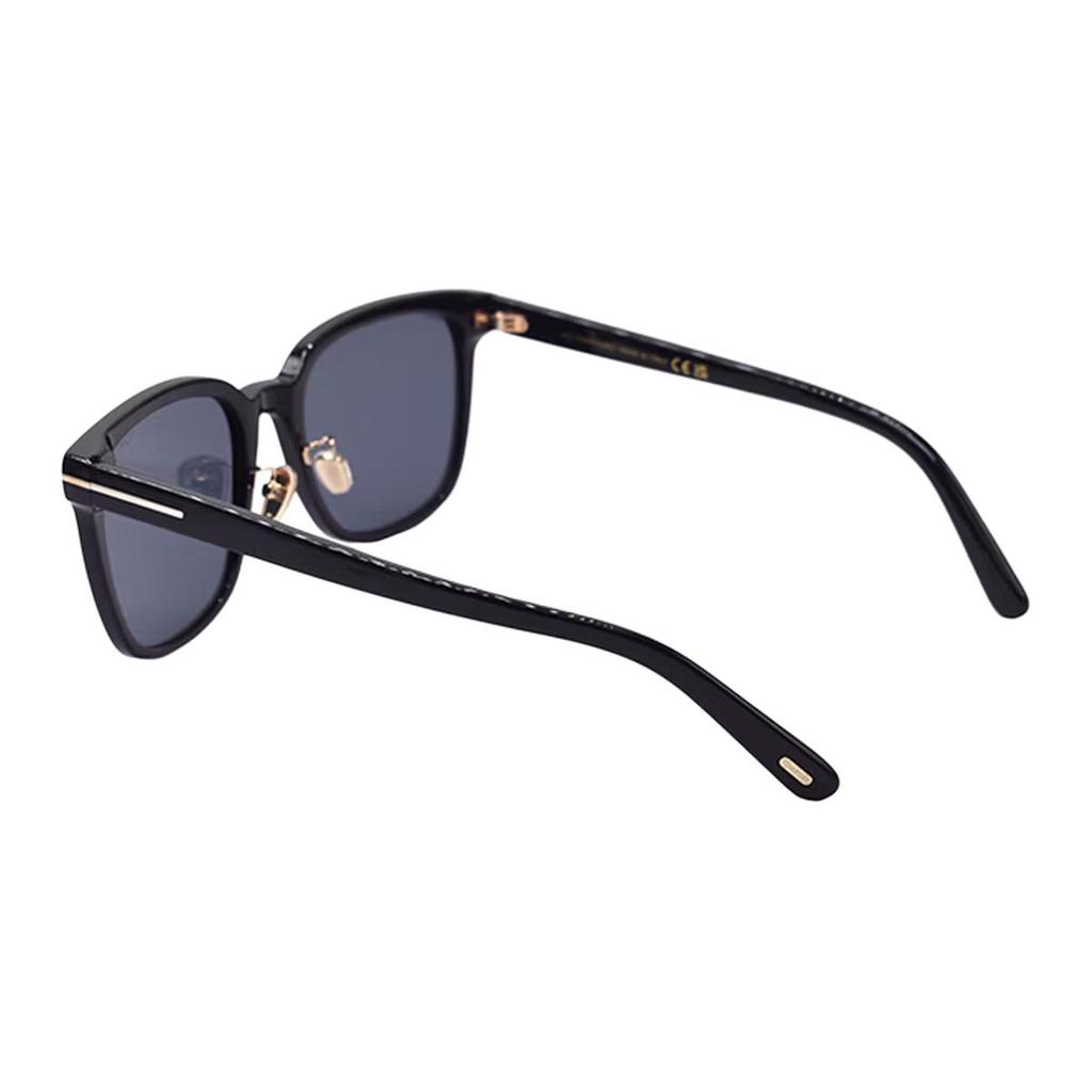 Tf T Logo Serie Leichtes Design Quadratische Sonnenbrille Herren Sonnenbrille Schwarz FT1286-K-01A