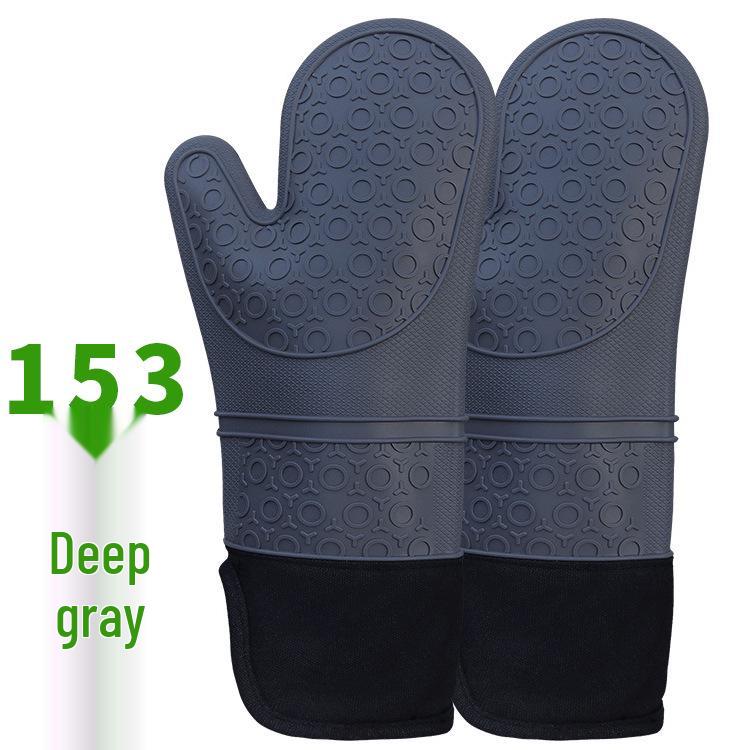 Nine Likes Hitzebeständige Silikonhandschuhe zum Backen - Dick, Qualitätsisolation