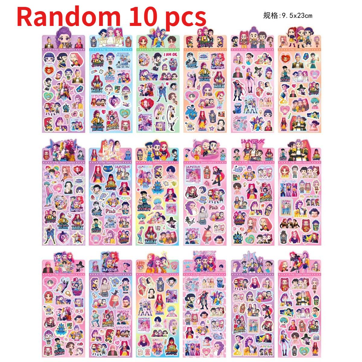 

New K-Pop Monster Hunter Stickers - Anime and cartoon style, cute and creative stickers suitable for decoration and gifting