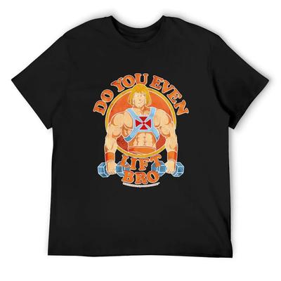 He Man Do You Even Lift T-Shirt Funny T-shirt Oversize T-shirts Man Clothes Vintage T Shirt Men