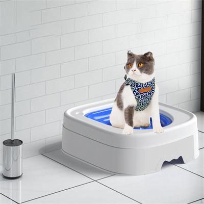 Cat Litter Training Open Urinal Seat for Small, Medium And Large Cats When Traveling