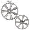 300mm Air Compressor Belt Pulley Single Groove Triangle Wheel Accessory New