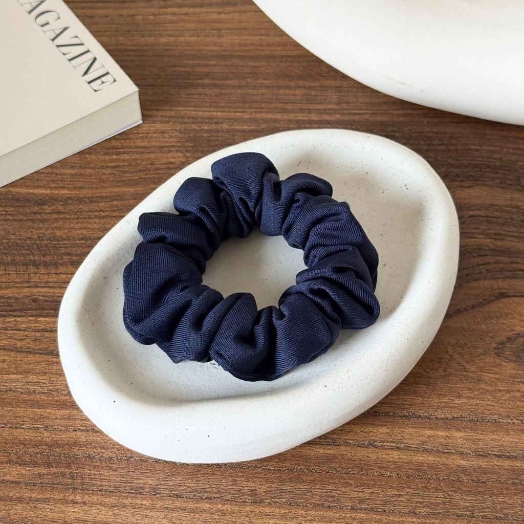 Korean-Style Elastic Hair Tie for Women: Wrinkle Fabric, Gentle On Hair, Ponytail Holder