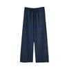 Unisex Plaid Flannel Lounge Pants Loose Fit Pajama Bottoms Casual Sleepwear Home Bottoms Trousers