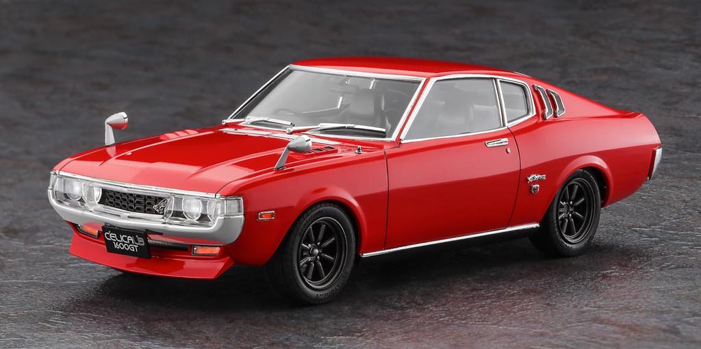 Hasegawa scale Toyota Celica LB 1600GT with Racing Jacket Plastic Model Kit 20795 1/24