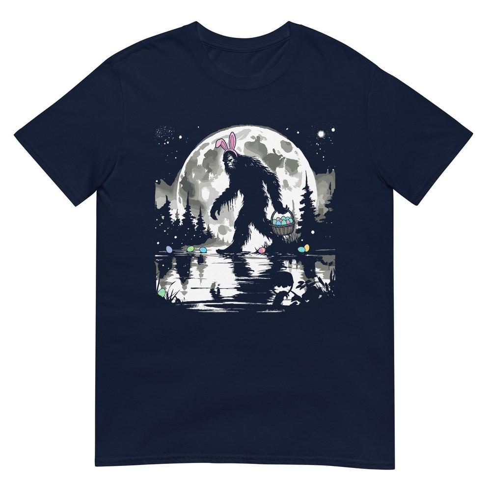 Retro Bigfoot Easter Sasquatch Funny Easter TShirt S
