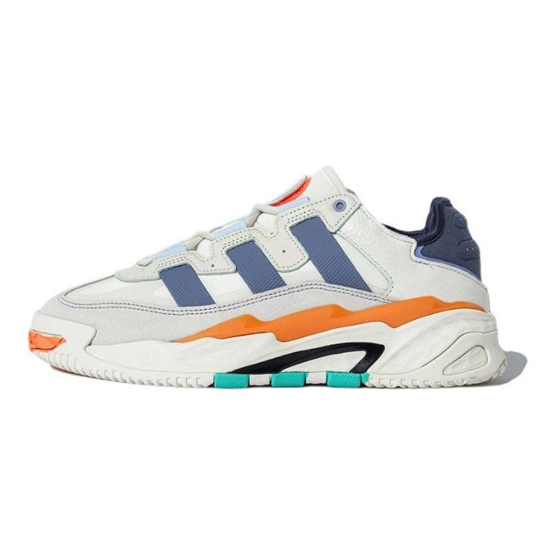 adidas Originals Niteball 1.0 Unisex Mid Top Lifestyle Shoes Cream White ID4087 36