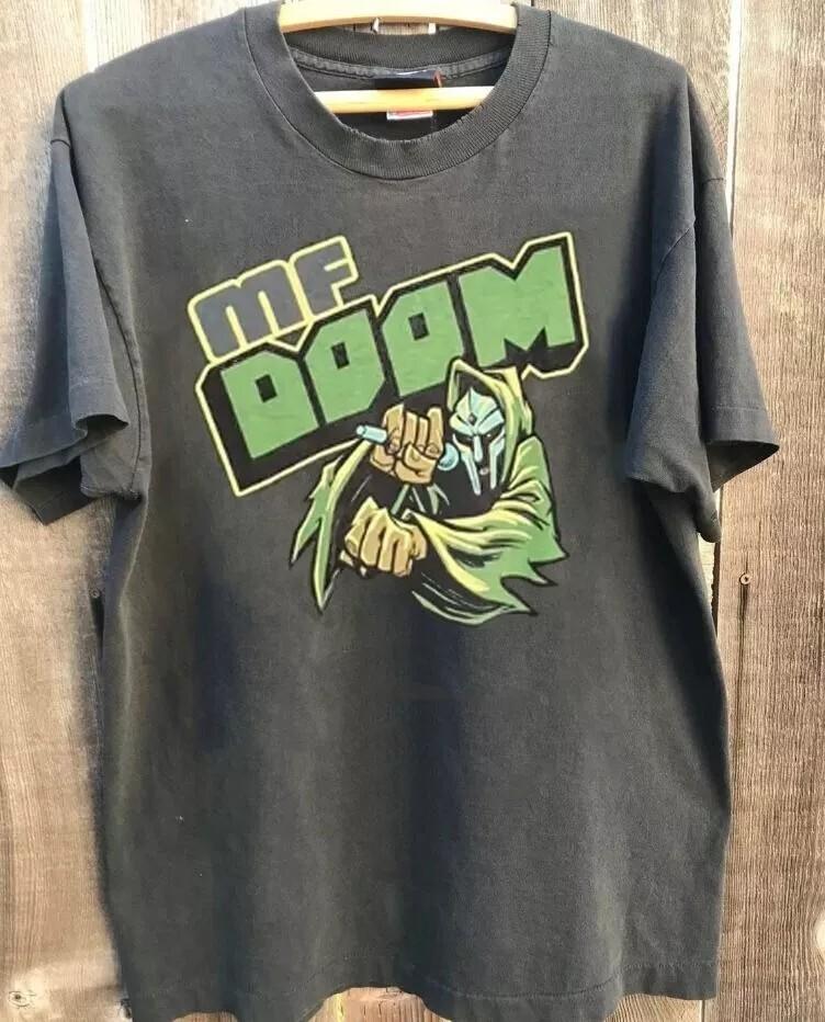 MF Doom Shirt, MF Doom Retro Charcoal T-shirt Unisex S-5XL Men Women Unisex T-Shirt XL