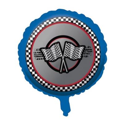 Creative Party Racing Flag Foil Balloon