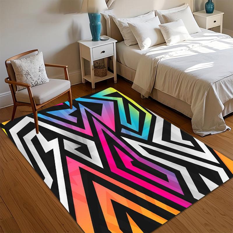 Home Carpet Simple Abstract Painting Carpets for Living Room Bedroom Decor Rug Washroom Floor Mat Gift Rugs for Bedroom Tapis 40x60CM