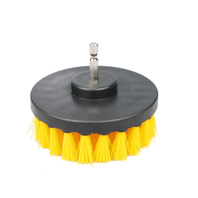 2/3.5/4/5'' Electric Scrubber Brush Drill Extension Rod All Purpose Cleaner Car Detailing Brush Tool Rim Brush Set Car