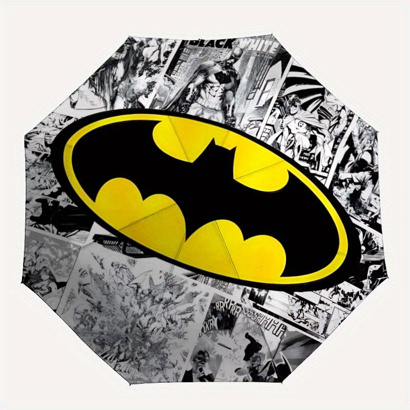 

1pc Batman Automatic Folding Umbrella, 8-Rib Portable & Foldable Design, All-Season Use, Highqualityy0722096