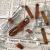 10Pcs/Pack Storage Cord Keeper PU Leather Cable Straps Gift for Men Cable Management  Data Cable
