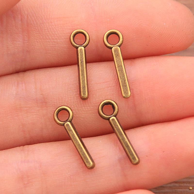 Zinc Alloy Alphabet Charms: 2 Colors, 26 Letter Pendants for Jewelry, Handbag, and Mobile Phone Accessories
