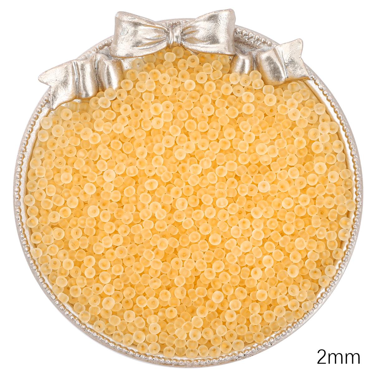

Прозорі матові чеські скляні намистини Розсипний бісер для виготовлення ювелірних виробів своїми руками, шиття одягу, бісеру, аксесуарів A02 2mm 660pcs