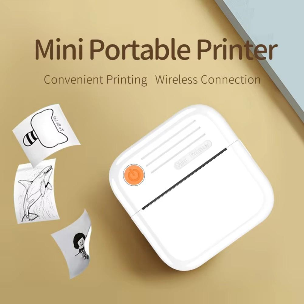 Imprimante Mini Portabile Wireless BT Fără Cerneală Imprimantă pentru Etichete Foto Autocolante Mașină de Etichetat Preț pentru Birou Școală Bucătărie