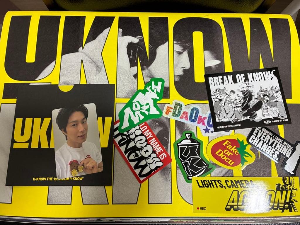 [USED] TVXQ Yunho UKNOW - I KNOW with trading card