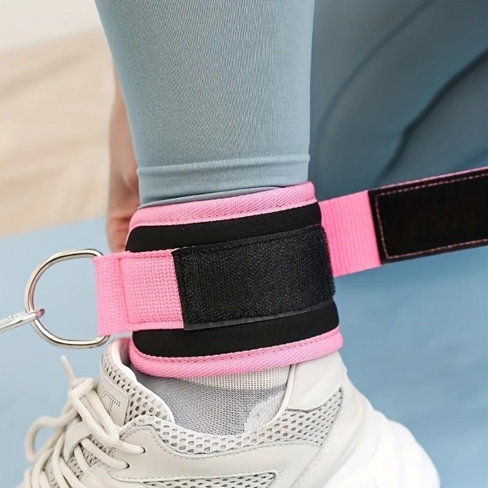Adjustable Straps Gym Ankle Straps Neoprene Padded Leg Training Straps Cable Machine