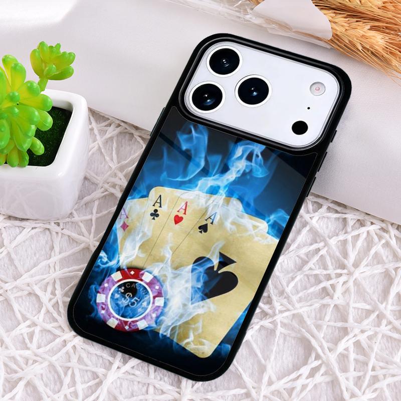 

C-ASINO PLAYING CARD COLLECTION Phone Case for iPhone 17 Air 16 15 11 12 14 13 Pro Max Shockproof Cover iPhone 13