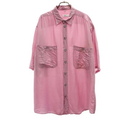 YORN For Men Short Sleeve Shirt XL Pink Men's Used