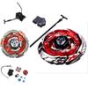 New 6 Pcs 2017 Beyblade 4d5d Fusion Top Metal Master Rapidity Fight Launcher
