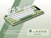 Xiaomi Womier DK75 Wireless Membrane Keyboard 3 Mode Bluetooth Multi-Function Knob Display Screen RGB Backlit Keyboard E-sports Gamer