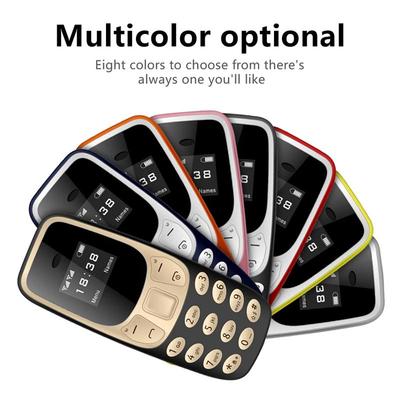 BM10 Mini Mobile Phone 2 SIM Card Bluetooth Earphone Voice Changer Dialer Low Radiation Sound Recording Small Cellphone