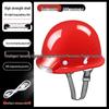Safety Helmet with Headlamp: Construction, Engineering, Mining & Outdoor Use