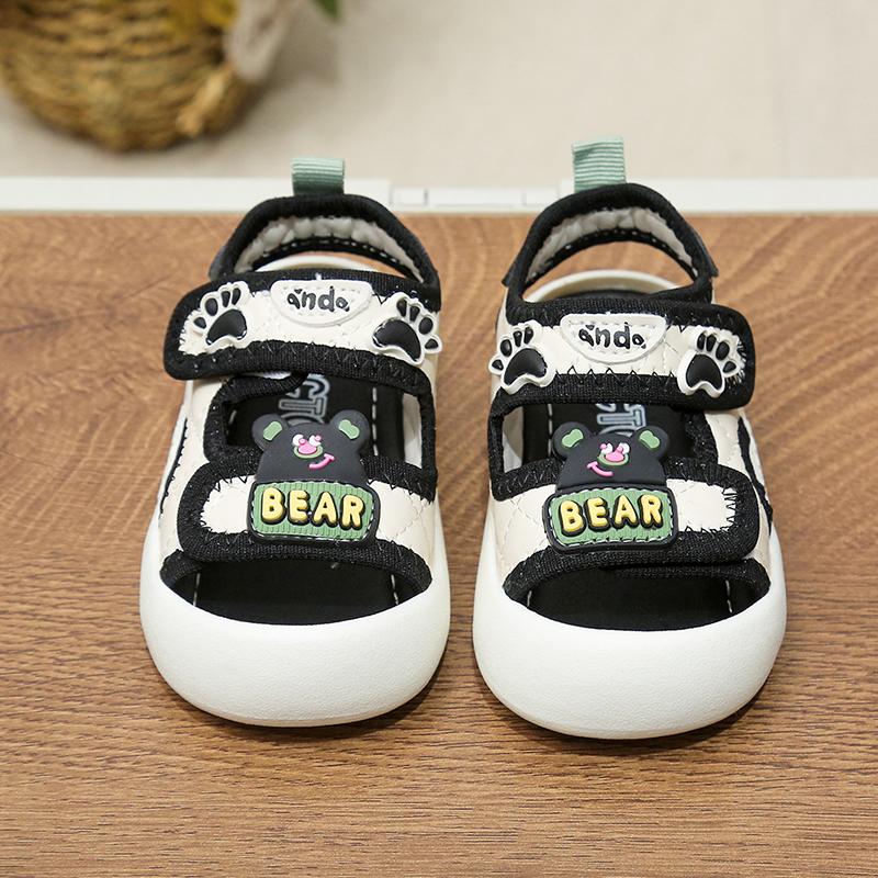 Baby Walking Shoes Toes Capped Comfortable Toddler Kids Beach Shoes Soft Sole 2025 Summer New Boys Girls Casual Shoes Non-slip