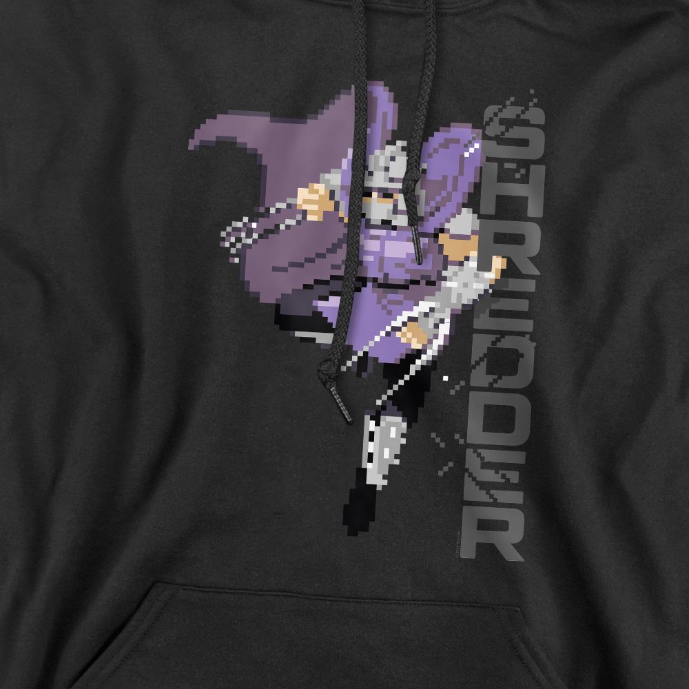 Teenage Mutant Ninja Turtles Mens Arcade Shredder Retro Hoodie
