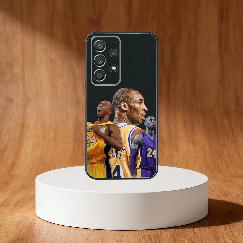 Basketball K-Kobe B-Bryant 24 Handyhülle Für Samsung S25,S24,S21,S22,S23,S30,Ultra,S20,Plus,Fe,Note,10,9,5G Schwarze Hülle