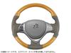 Gun Grip Steering Wheel Brown for Toyota Every Wagon DA17W TRISTAR'S (Eucalyptus Woodgrain)