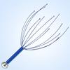 Octopus Head Massager Stainless Steel Brain Massage Claw Scalp Scratcher Engraved Head Relaxer for Promotes Blood Circulation Relieves Muscle Pain